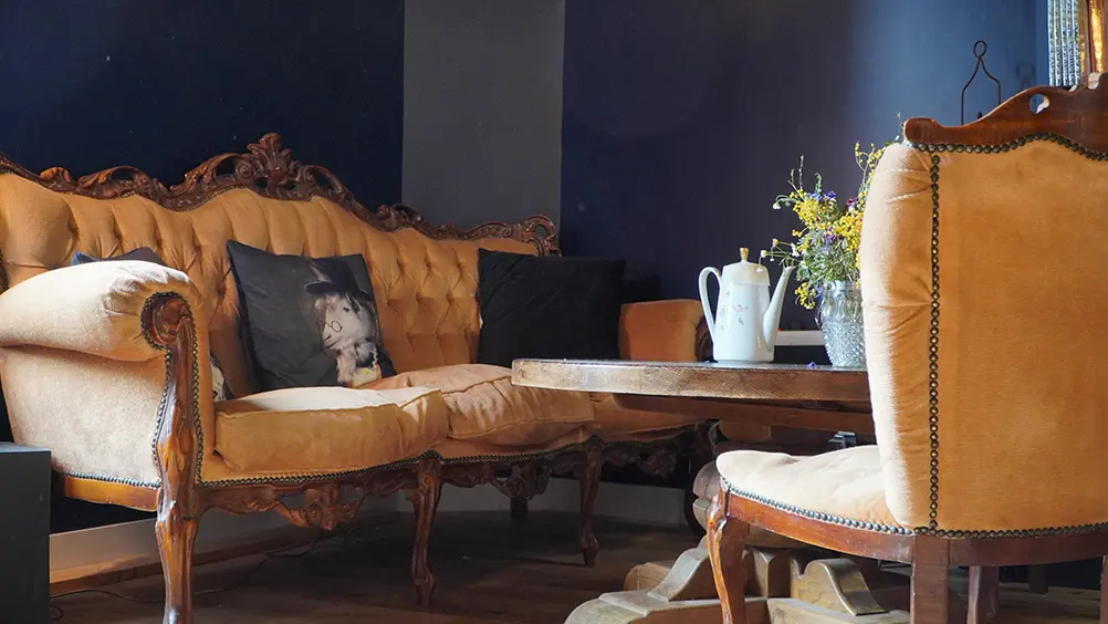 salon de thé vintage cosy Brocéliande Bretagne