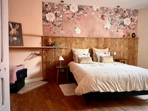 vu chambre de la porte